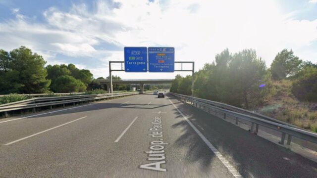 Imatge de la C-32 al Garraf