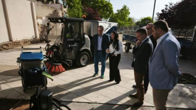 Imatge de la nova flota de neteja viària (Ajuntament de Vilanova i la Geltrú)