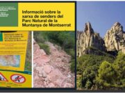 Les administracions limiten l’accés a un sender de Montserrat per despreniments