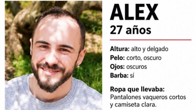 Imatge de l'Alex, jove desaparegut a Vilanova i la Geltrú